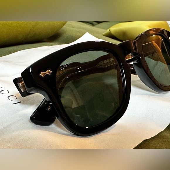 Gucci Unisex 49mm Black Sunglasses main image 8